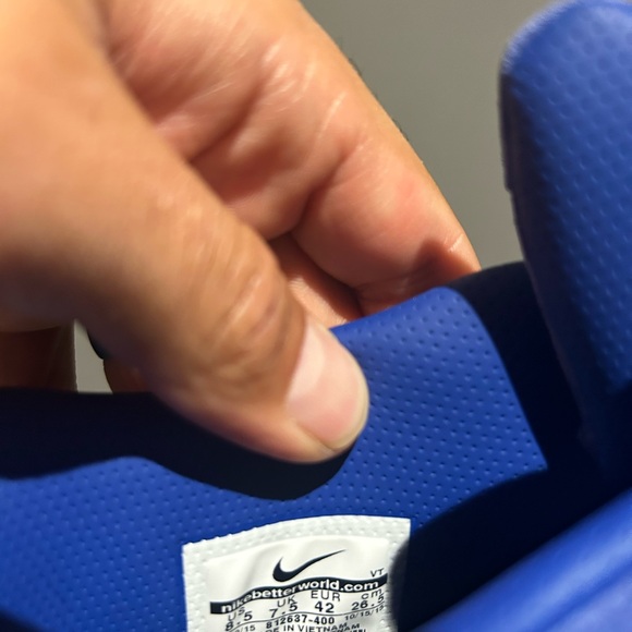 Nike Air Cruz “Blue Suede” - sz 8.5 - Picture 2 of 6